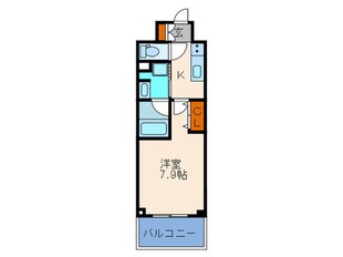 アーバネックス中崎町の物件間取画像